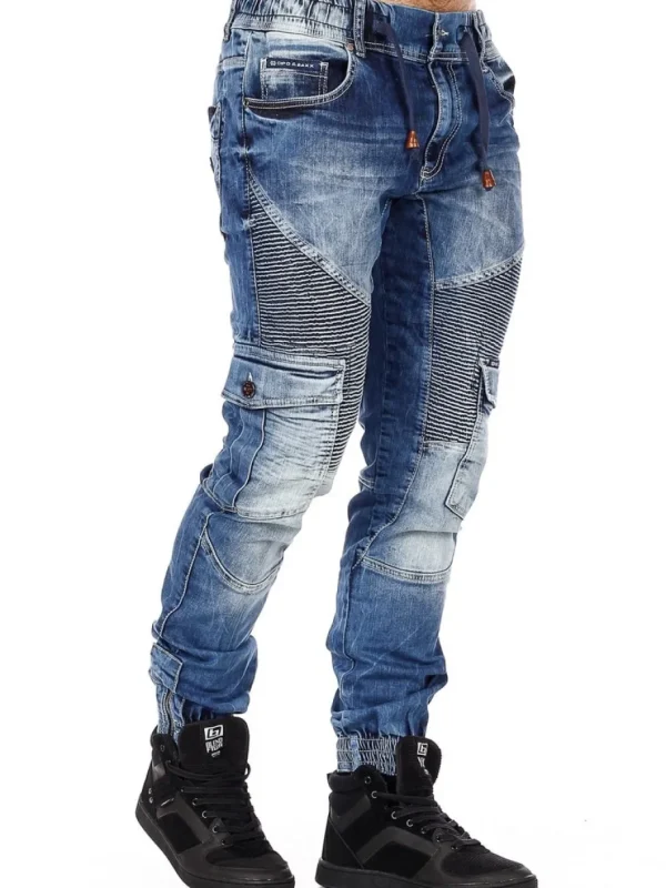 Python Cipo Baxx Joggjeans - Blå^Cipo & Baxx Clearance