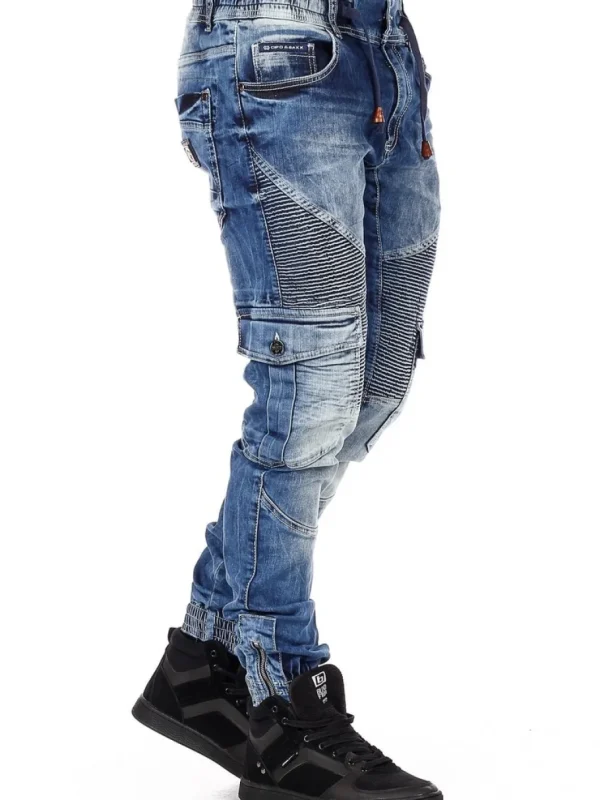 Python Cipo Baxx Joggjeans - Blå^Cipo & Baxx Clearance