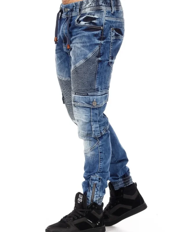 Python Cipo Baxx Joggjeans - Blå^Cipo & Baxx Clearance