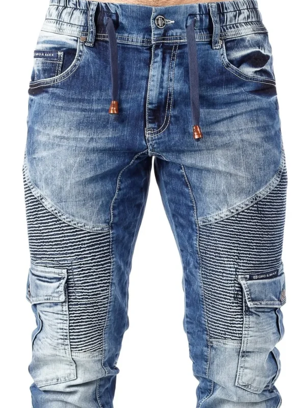 Python Cipo Baxx Joggjeans - Blå^Cipo & Baxx Clearance