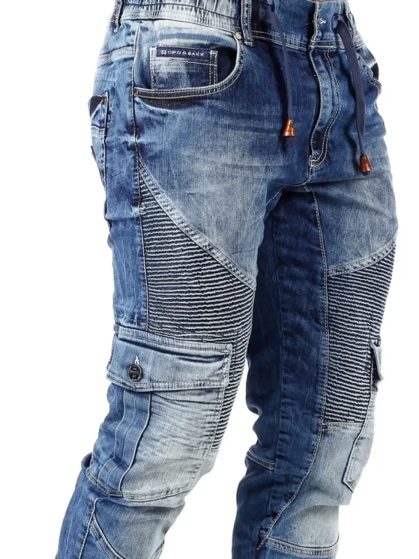 Python Cipo Baxx Joggjeans - Blå^Cipo & Baxx Clearance