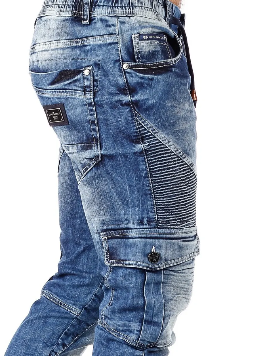 python_cipo_baxx_joggjean_4.webp Python Cipo Baxx Joggjeans - Blå^Cipo & Baxx Clearance