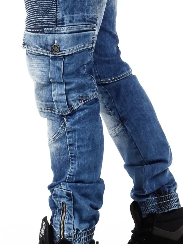 Python Cipo Baxx Joggjeans - Blå^Cipo & Baxx Clearance