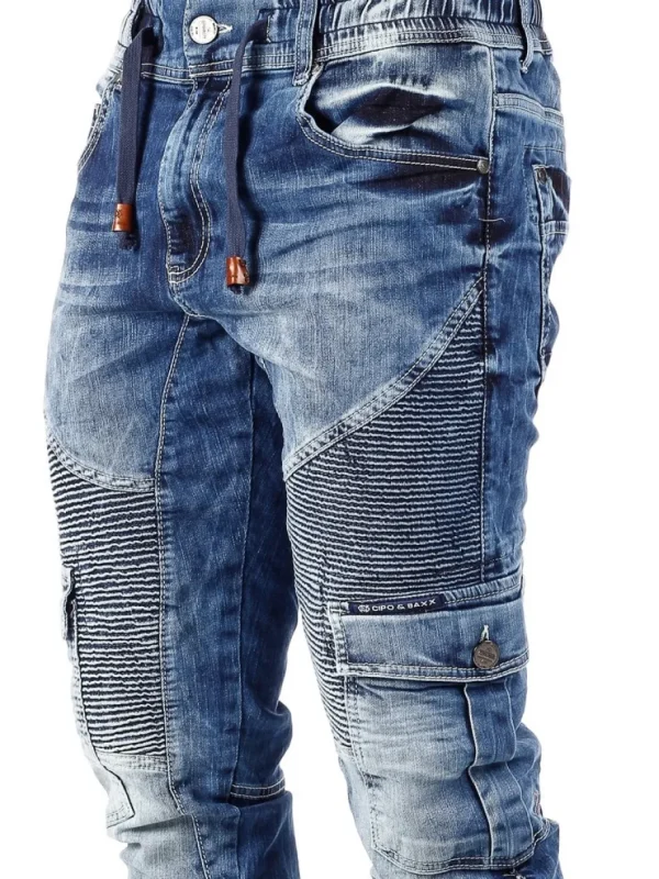 Python Cipo Baxx Joggjeans - Blå^Cipo & Baxx Clearance