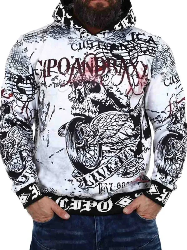 Rafferty Hoodie - Hvid^Cipo & Baxx Sale