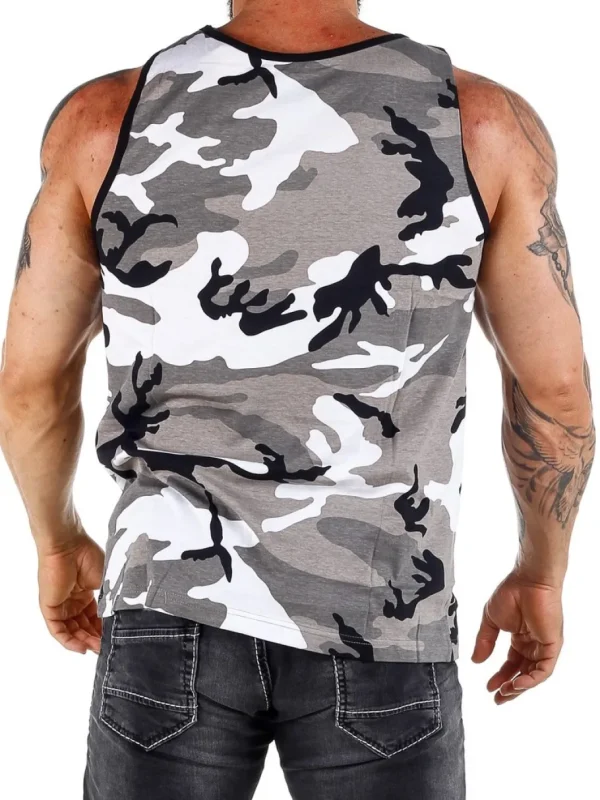 Rambone Top - Hvid/Sort^Brandit Fashion