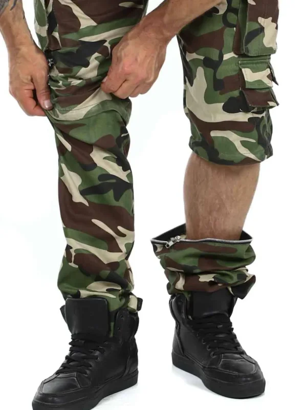 RD 2 In 1 Bukser/Shorts - Camo^Rockdenim Online
