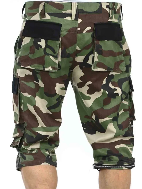 RD 2 In 1 Bukser/Shorts - Camo^Rockdenim Online