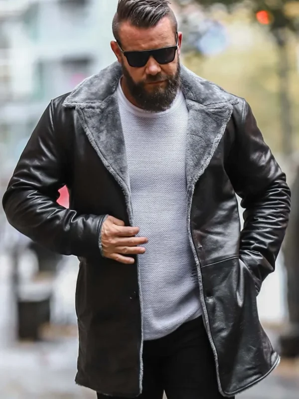 RD Arcane Foret Skindfrakke - Sort^Rockdenim Online