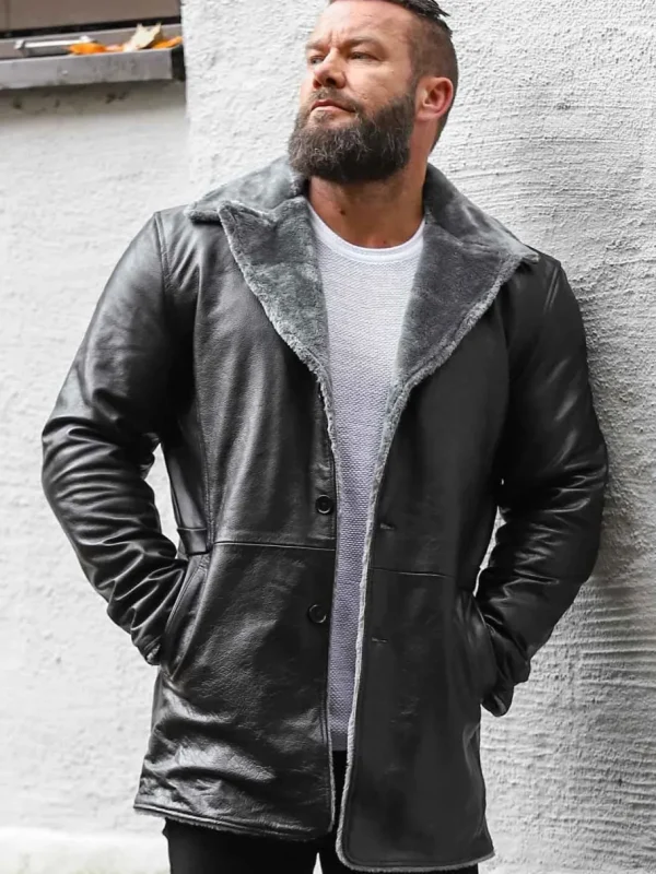 RD Arcane Foret Skindfrakke - Sort^Rockdenim Online