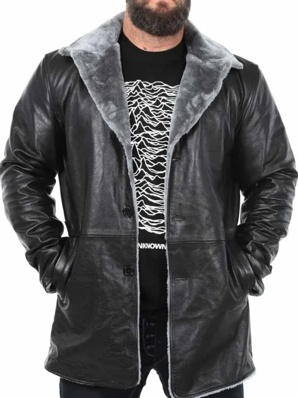 RD Arcane Foret Skindfrakke - Sort^Rockdenim Online