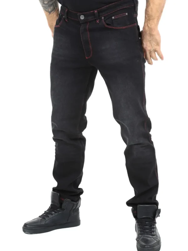 RD Blackfire Jeans - Sort^Rockdenim Outlet
