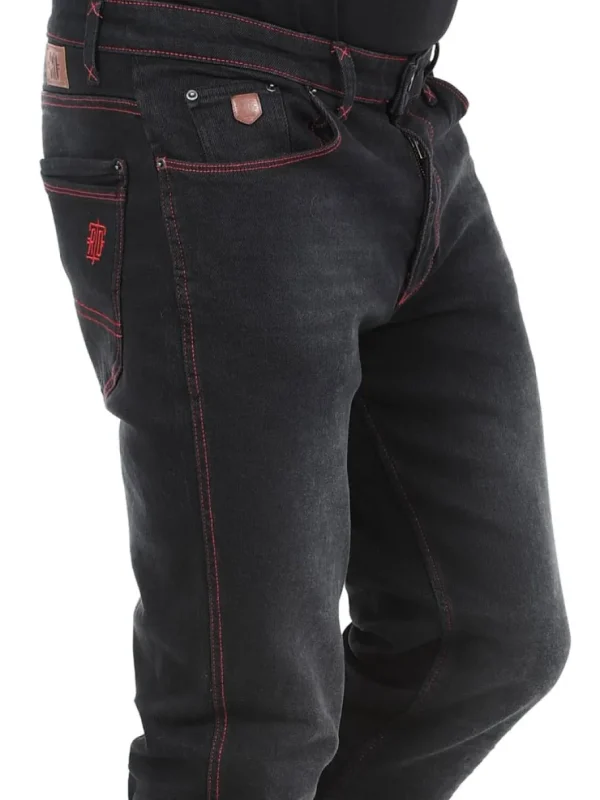 RD Blackfire Jeans - Sort^Rockdenim Outlet