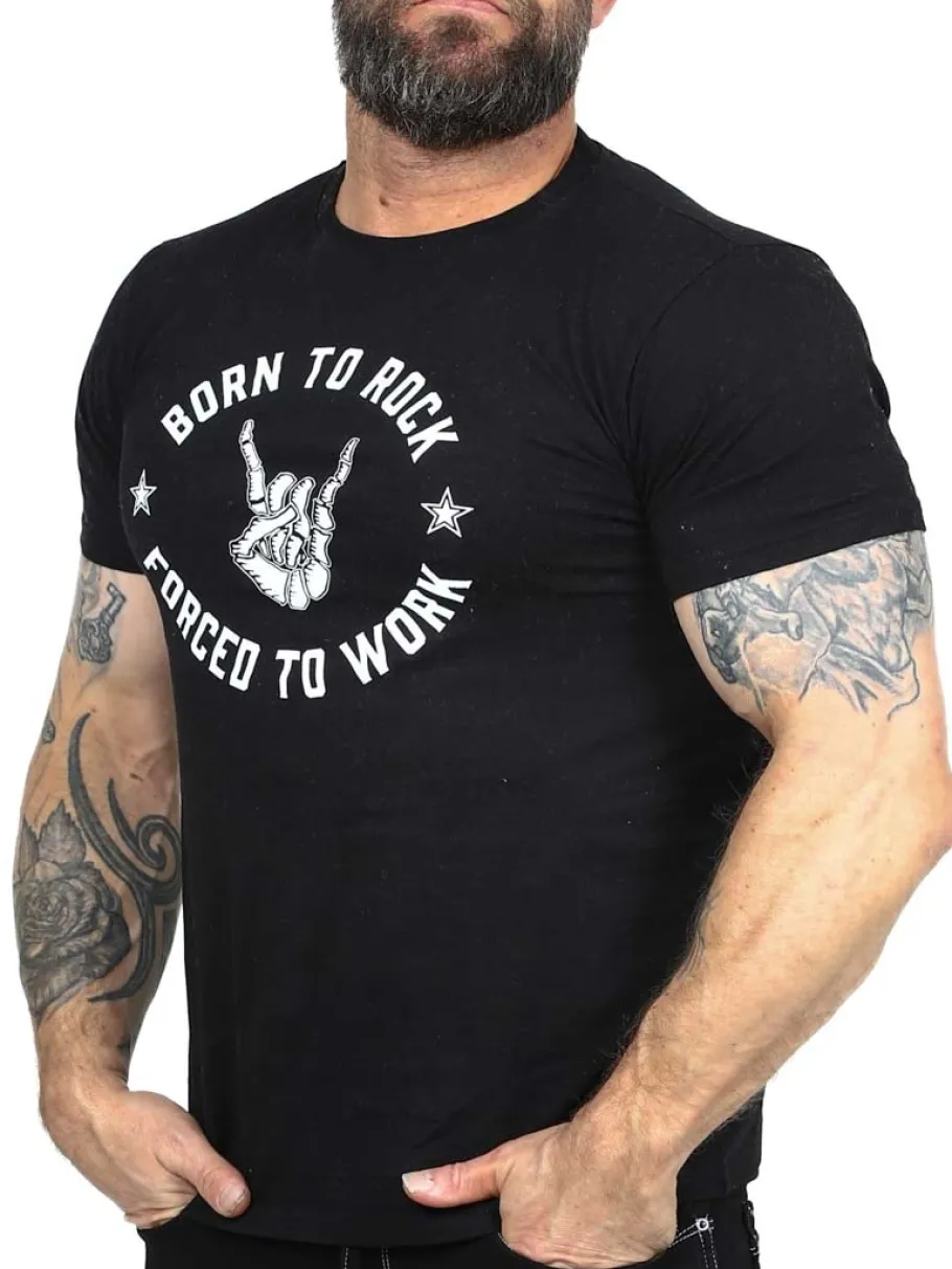 rd_born_to_rock_tshirt__s_1.webp RD Born To Rock T-shirt - Sort^Rockdenim New