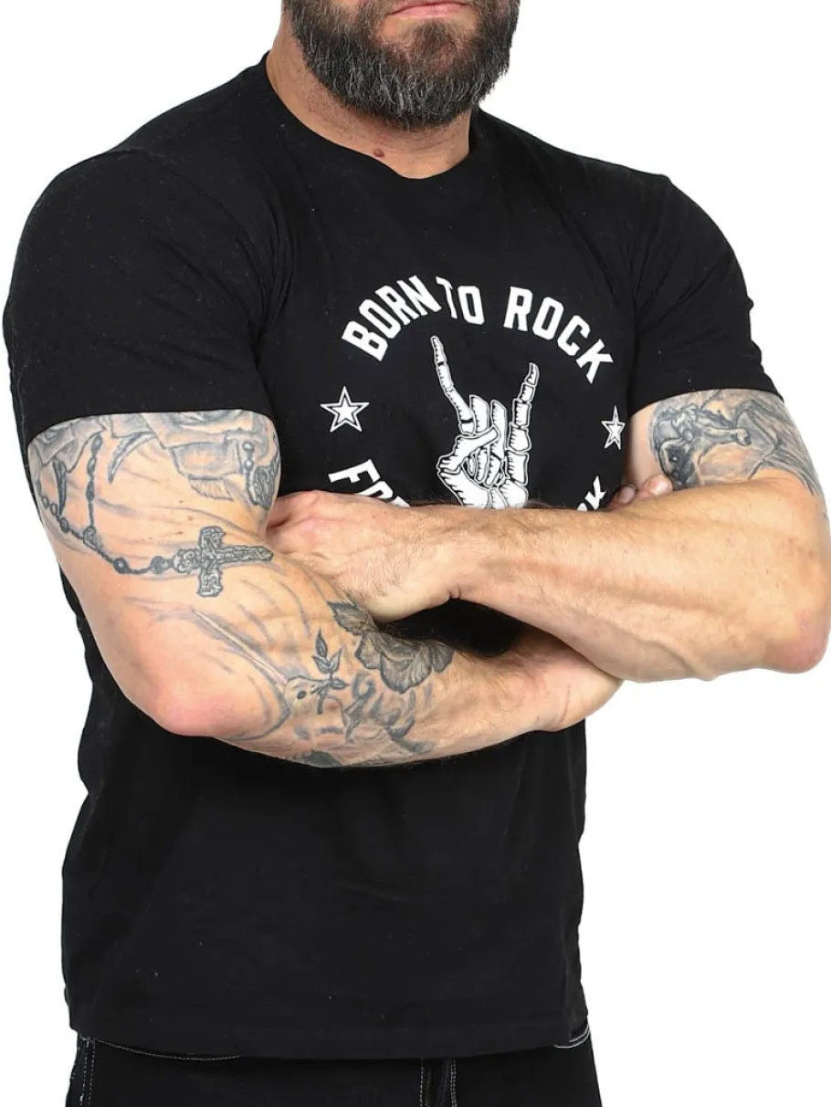 rd_born_to_rock_tshirt__s_3.webp RD Born To Rock T-shirt - Sort^Rockdenim New