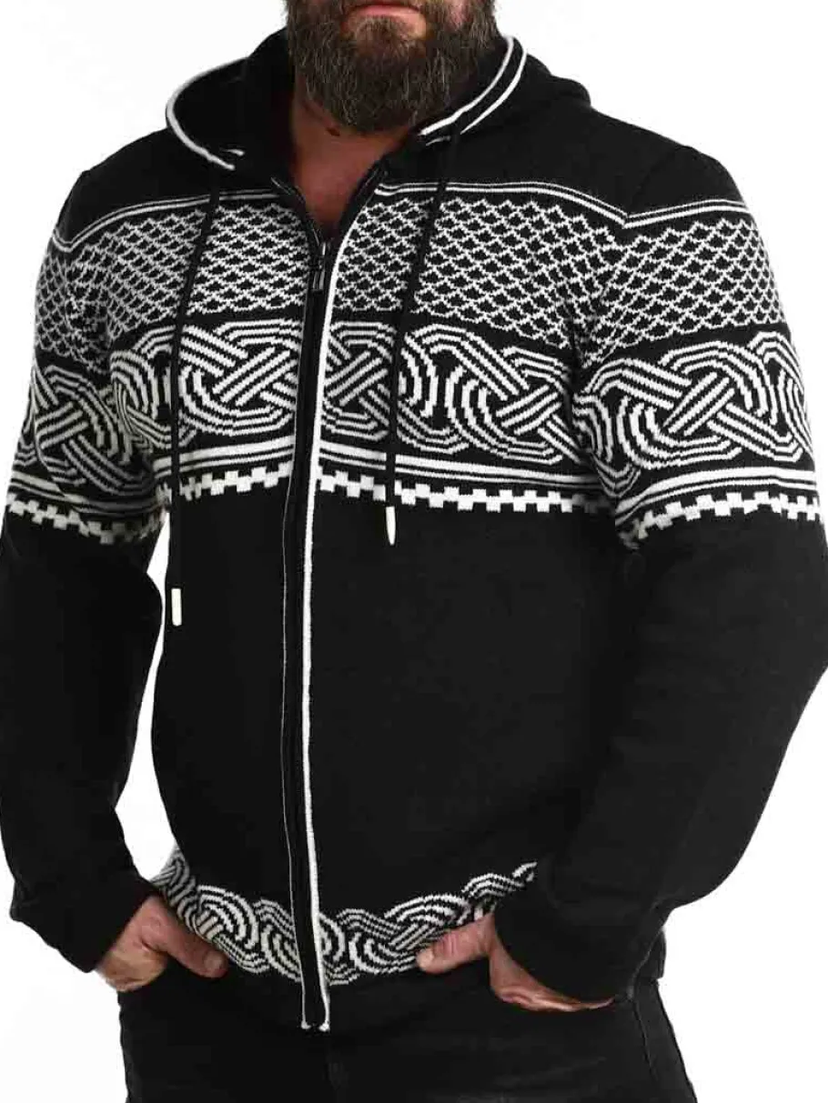 rd_brage_cashmere_cardiga_0-1.webp RD Brage Cashmere Cardigan - Sort/Hvid^Rockdenim Sale