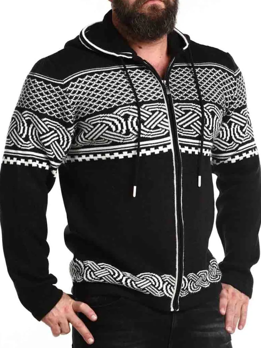 rd_brage_cashmere_cardiga_4-1.webp RD Brage Cashmere Cardigan - Sort/Hvid^Rockdenim Sale