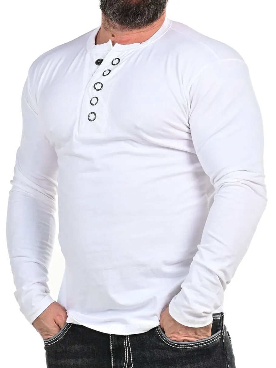 rd_button_longsleeve__hvi_2-1.webp RD Button Longsleeve - Hvid^Rockdenim Discount