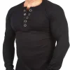 RD Button Longsleeve - Sort^Rockdenim Discount