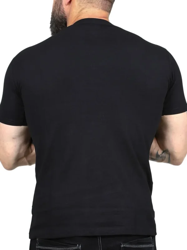 RD Button T-shirt - Sort^Rockdenim Outlet