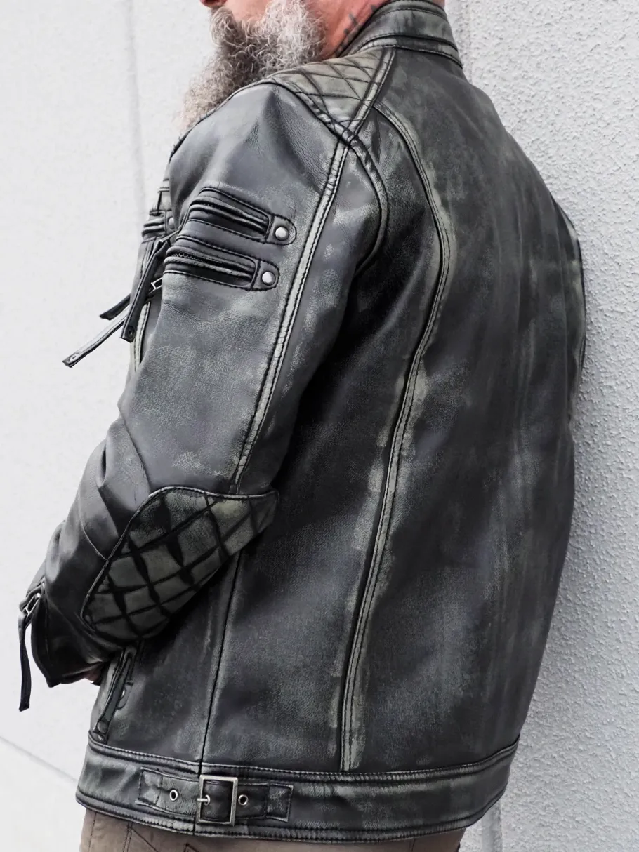 rd_carbon_pu_skindjakke___7.webp RD Carbon PU Skindjakke - Dirty Black^RockDenim Hot