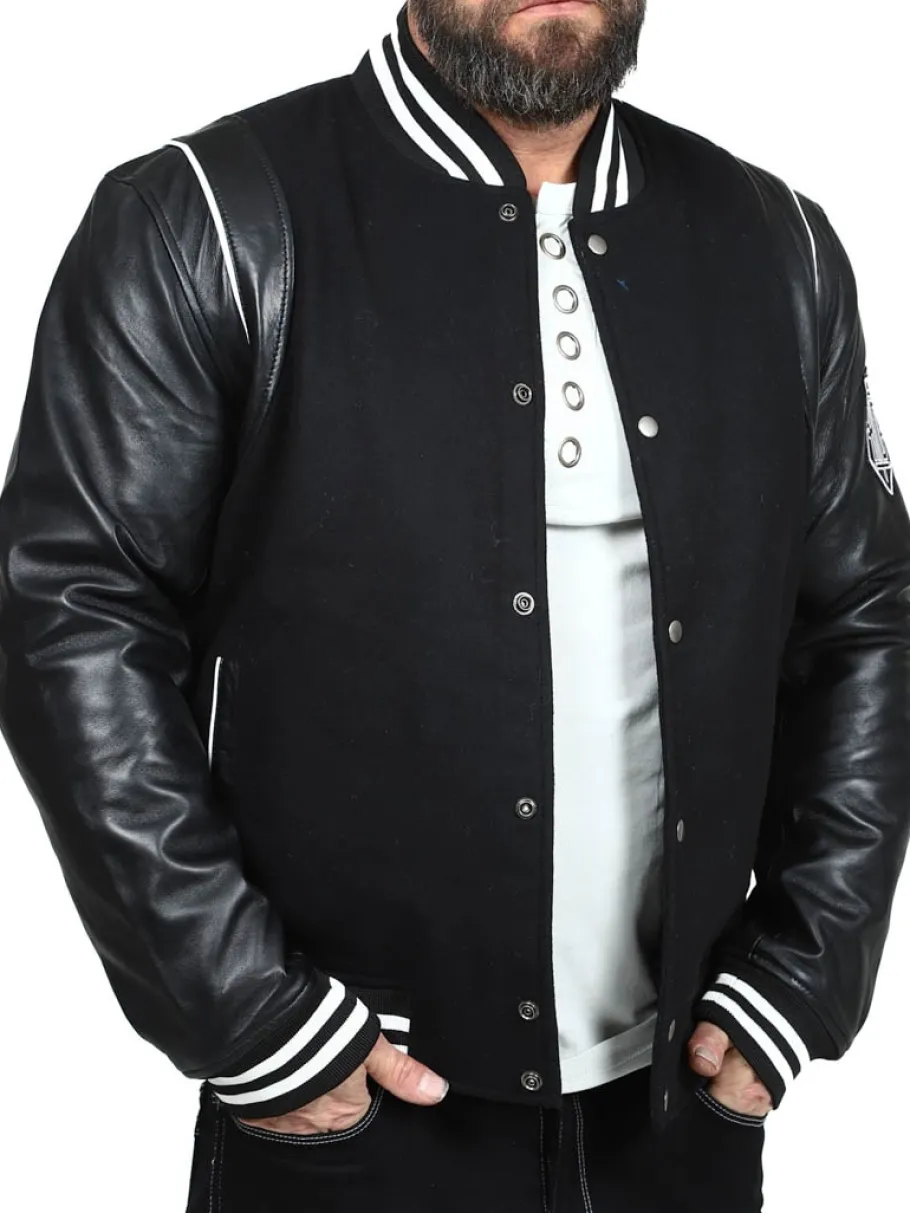 rd_enforcer_collegejakke__2.webp RD Enforcer Collegejakke - Sort^Rockdenim Sale