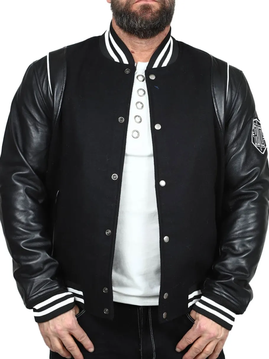 rd_enforcer_collegejakke__4.webp RD Enforcer Collegejakke - Sort^Rockdenim Sale