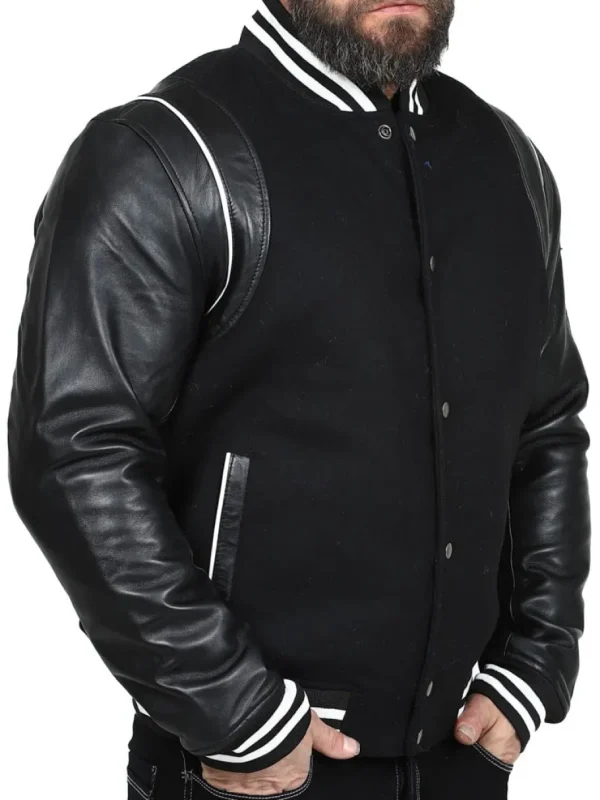 RD Enforcer Collegejakke - Sort^Rockdenim Sale