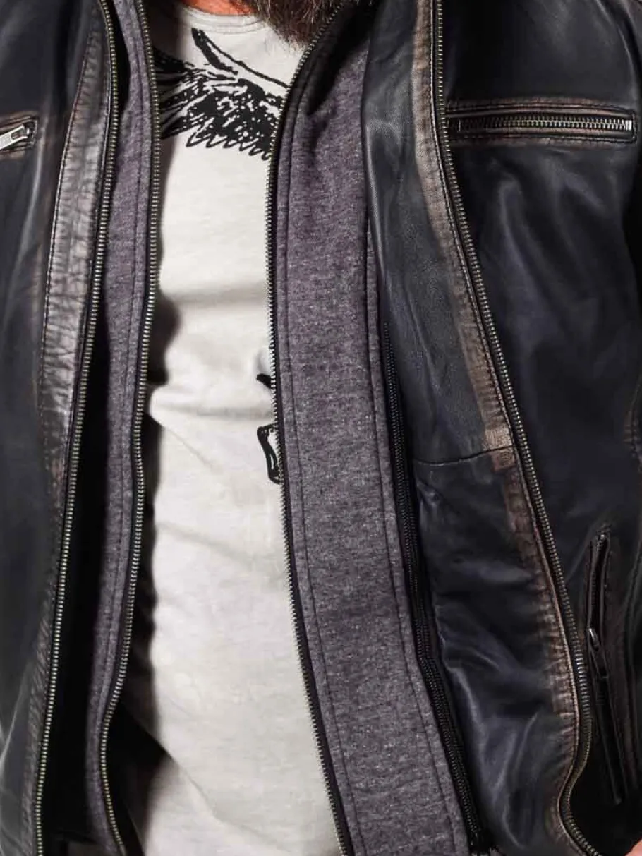 rd_exclusive_zanon_skindj_3.webp RD Exclusive Zanon Skindjakke - Dirty Black^Rockdenim Clearance