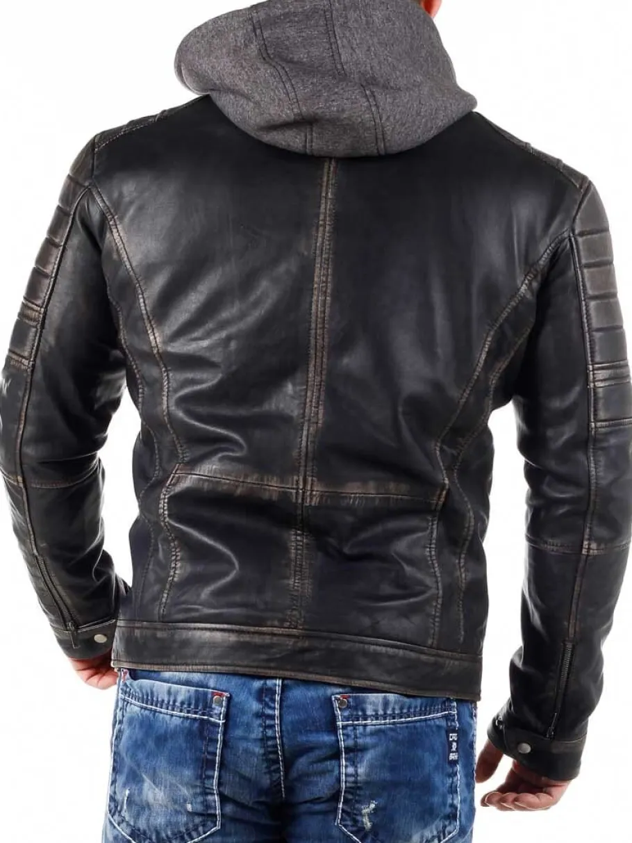 rd_exclusive_zanon_skindj_4.webp RD Exclusive Zanon Skindjakke - Dirty Black^Rockdenim Clearance