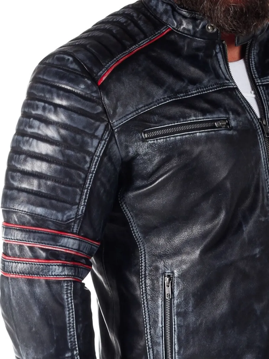rd_exclusive_zone_skindja_1.webp RD Exclusive Zone Skindjakke - Sort^RockDenim Clearance