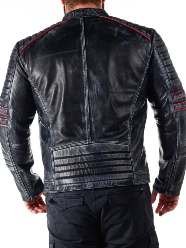RD Exclusive Zone Skindjakke - Sort^RockDenim Clearance