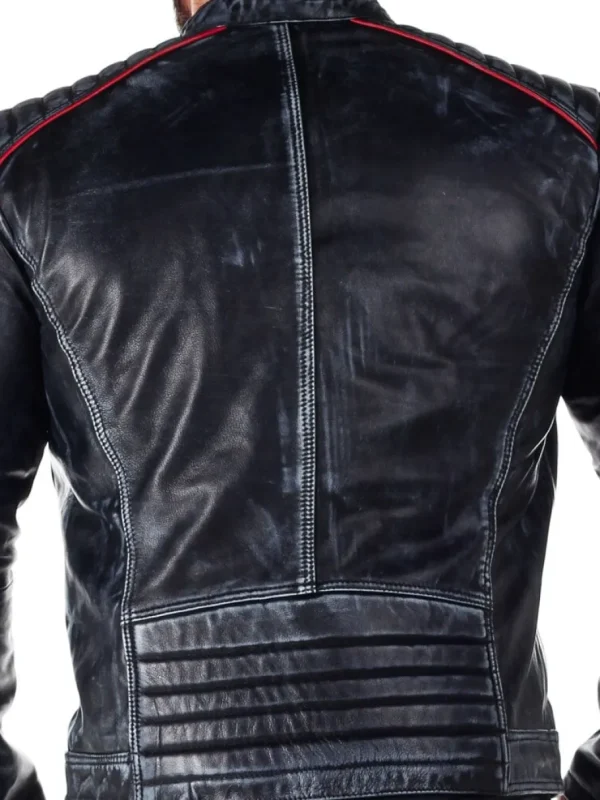 RD Exclusive Zone Skindjakke - Sort^RockDenim Clearance