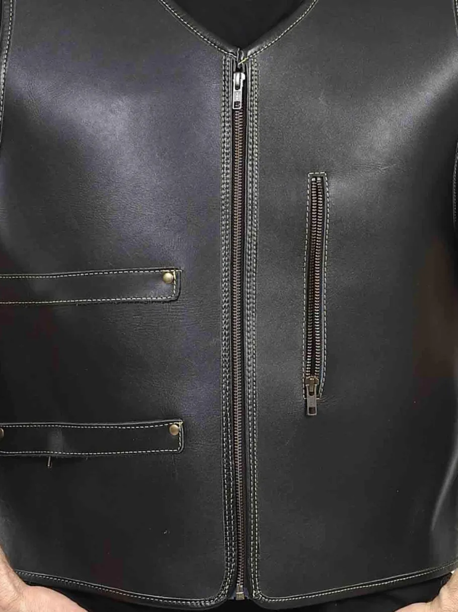 rd_heavy_biker_skindvest__6.webp RD Heavy Biker Skindvest - Sort^Rockdenim Online