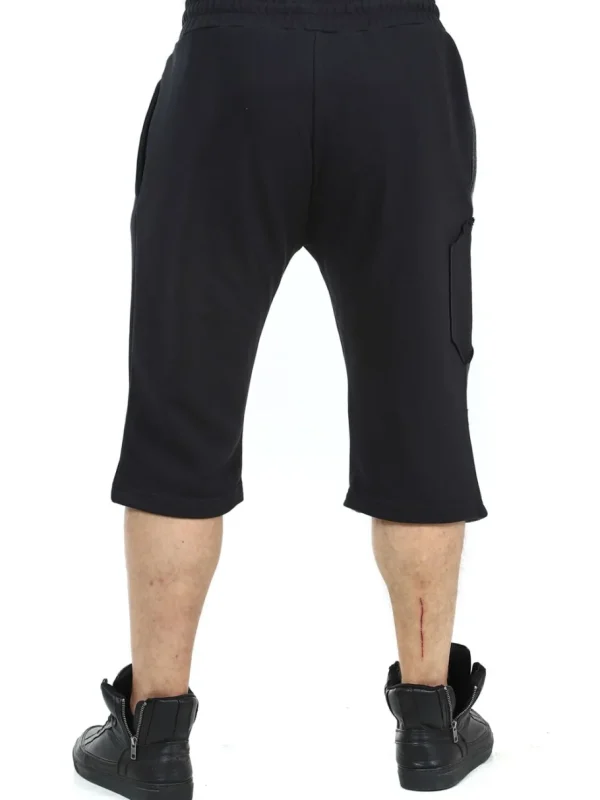 RD Heavy Ripped Bermuda Shorts - Sort/Grå^Rockdenim Discount