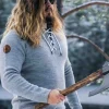 RD Hero Cashmere Strikket Trøje - Grå^RockDenim Fashion