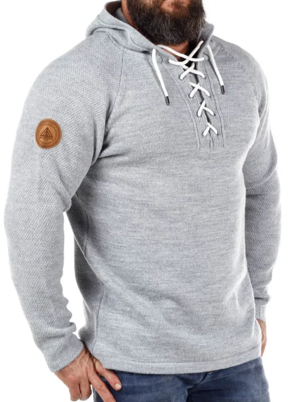RD Hero Cashmere Strikket Trøje - Grå^RockDenim Fashion