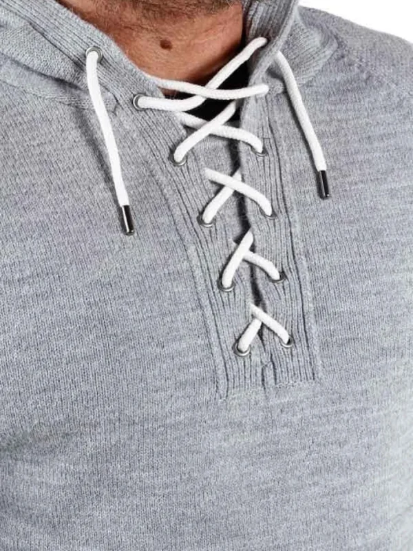 RD Hero Cashmere Strikket Trøje - Grå^RockDenim Fashion