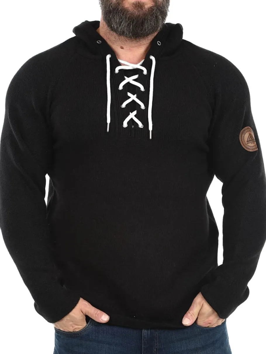 rd_hero_cashmere_strikket_6.webp RD Hero Cashmere Strikket Trøje - Sort^Rockdenim Discount
