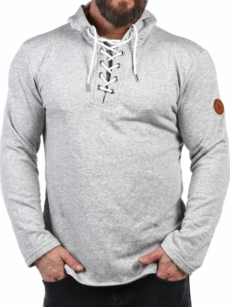 rd_hero_hoodie__lysegr_3.webp RD Hero Hoodie - Lysegrå^Rockdenim Outlet