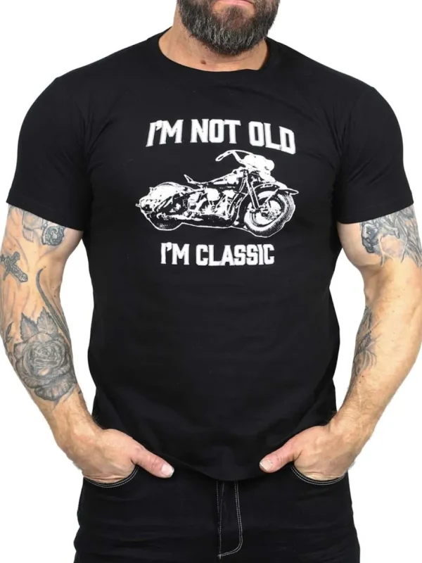 RD I´m Not Old T-shirt - Sort^Rockdenim Fashion