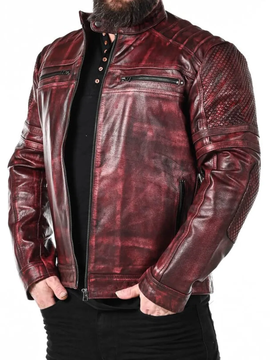 rd_iron_fury_skindjakke___11.webp RD Iron Fury Skindjakke - Rød^RockDenim Discount