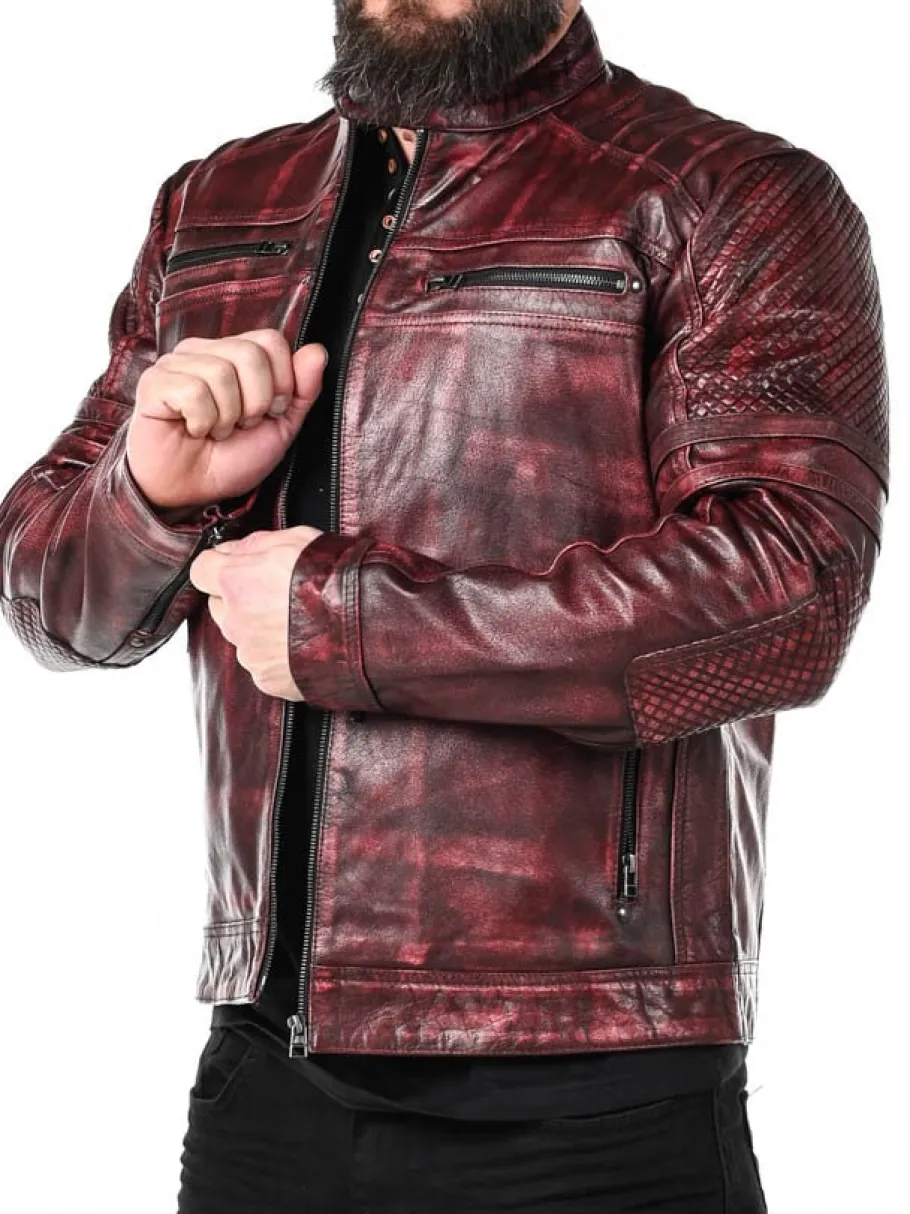 rd_iron_fury_skindjakke___12.webp RD Iron Fury Skindjakke - Rød^RockDenim Discount