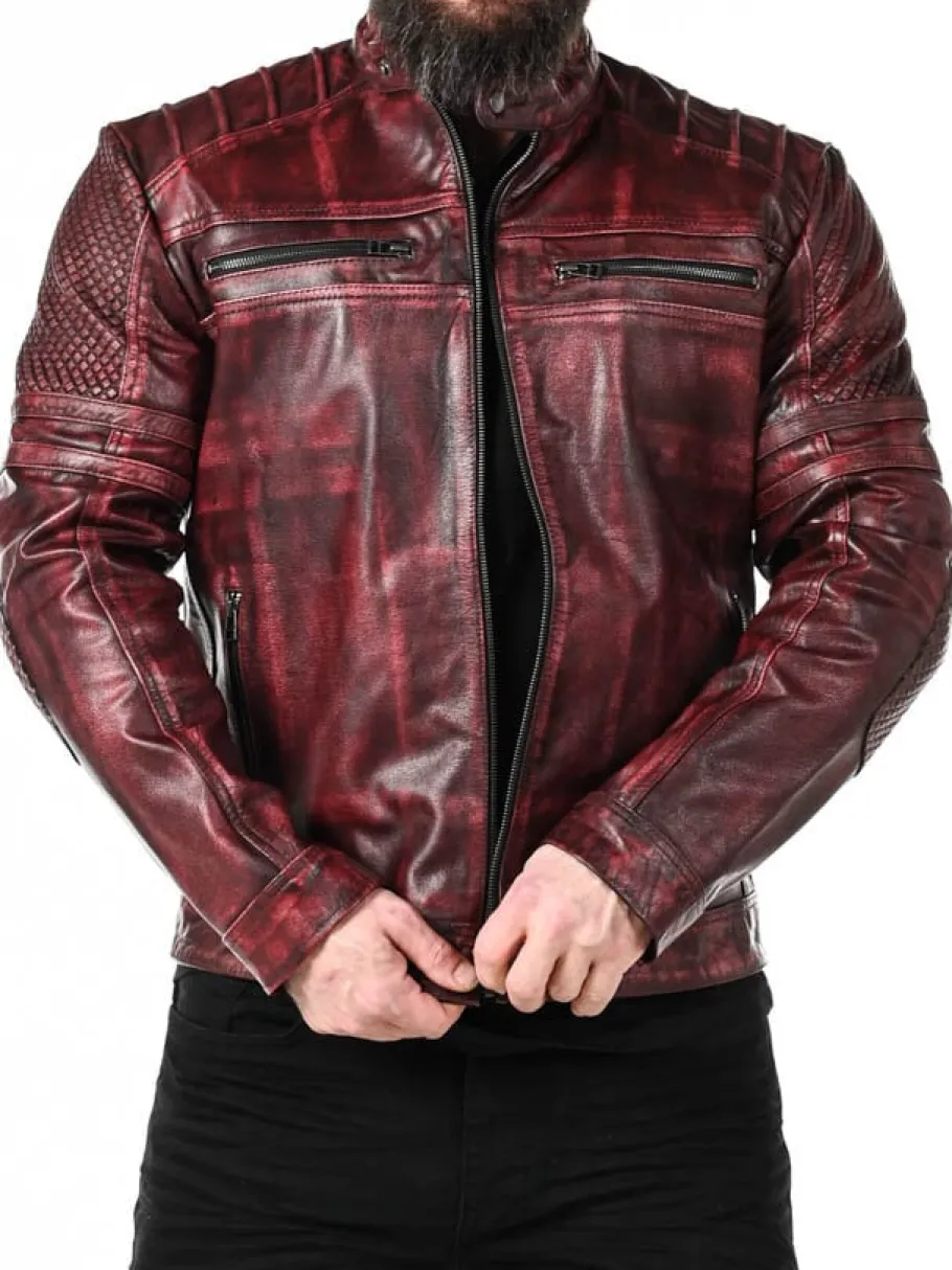 rd_iron_fury_skindjakke___13.webp RD Iron Fury Skindjakke - Rød^RockDenim Discount