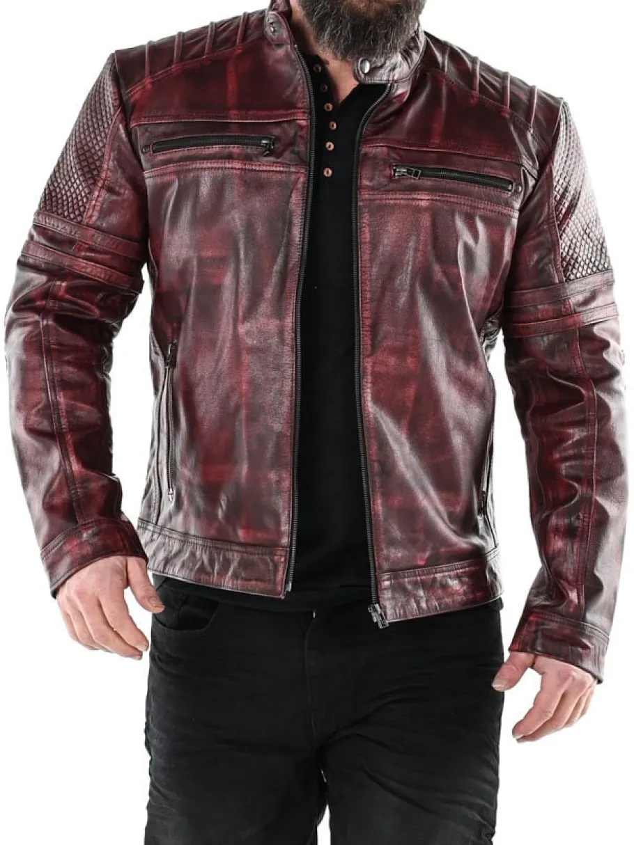 rd_iron_fury_skindjakke___19.webp RD Iron Fury Skindjakke - Rød^RockDenim Discount
