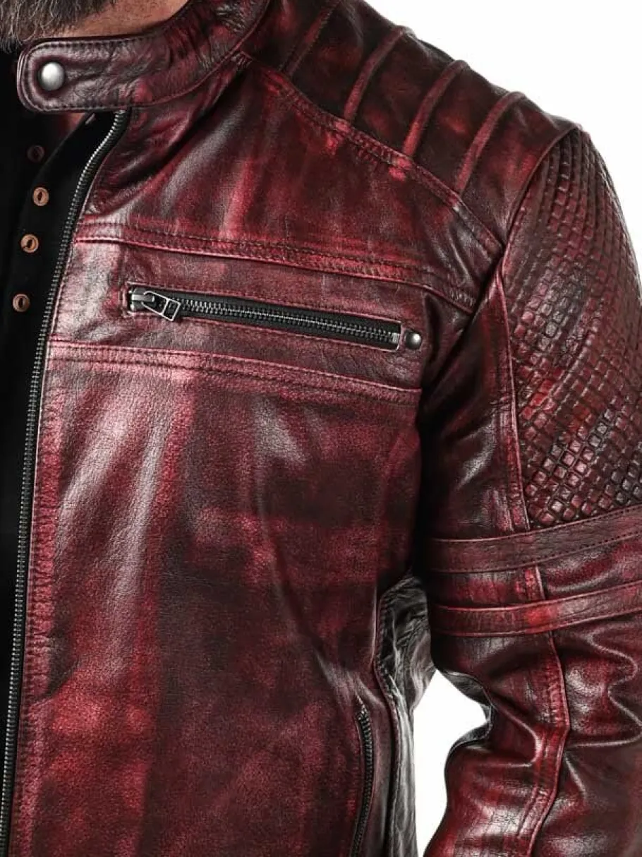 rd_iron_fury_skindjakke___9.webp RD Iron Fury Skindjakke - Rød^RockDenim Discount