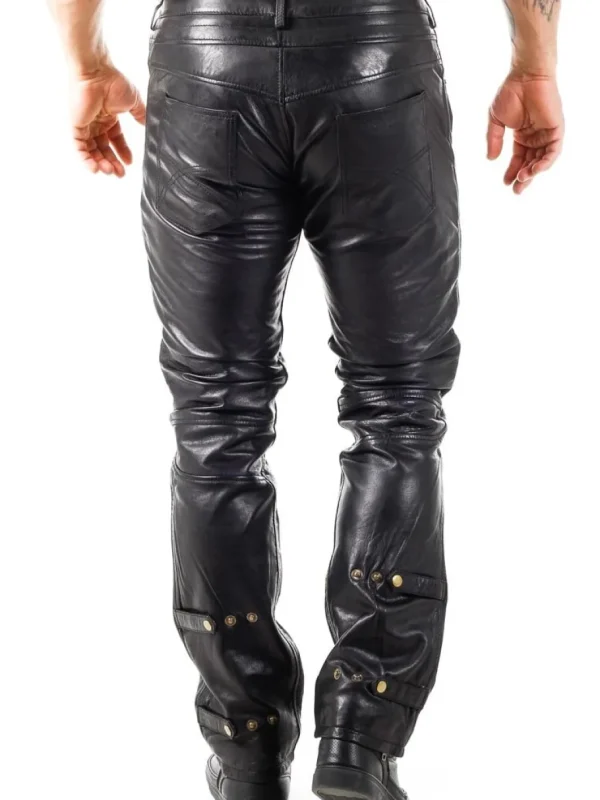 RD Lioni Skindbukser - Sort^RockDenim Clearance