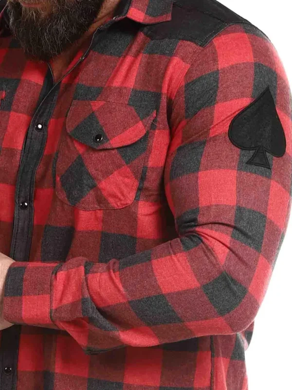 RD Lumberjack Skjorte - Rød/Sort^RockDenim New