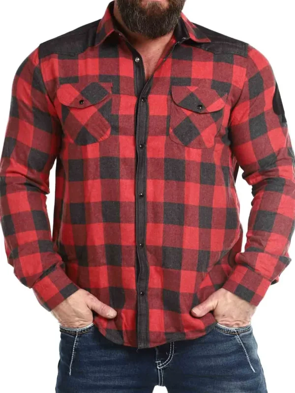 RD Lumberjack Skjorte - Rød/Sort^RockDenim New