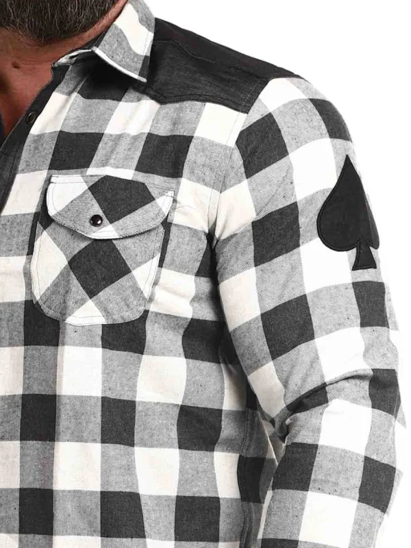 RD Lumberjack Skjorte - Sort/Hvid^RockDenim Hot